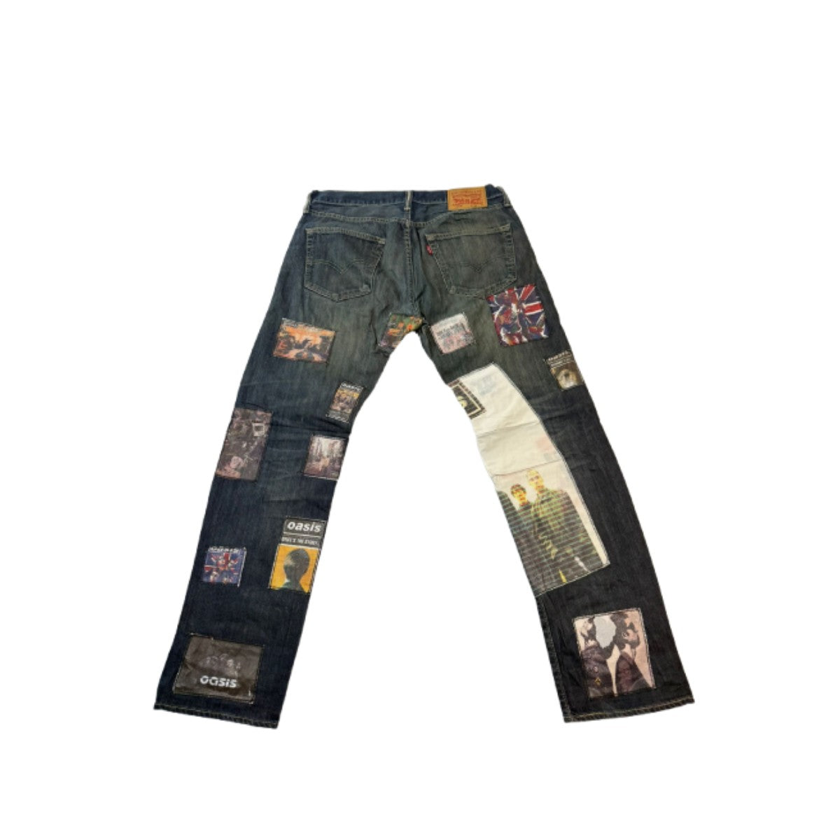 Levi's 501 Custom Oasis Patched Jeans