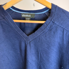 Eddie Bauer Men’s Suprema Cotton V-Neck Jumper – P631