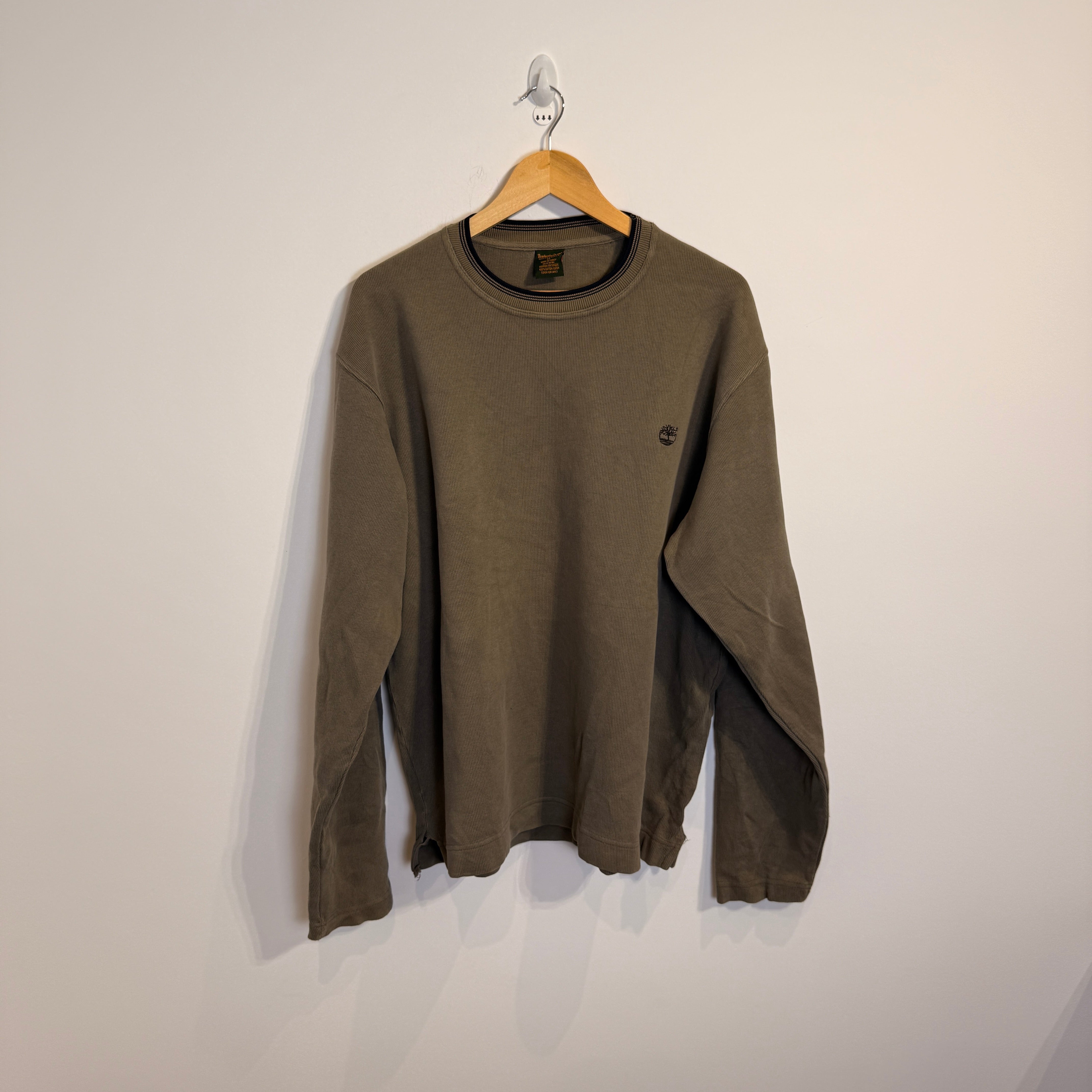 Timberland Men’s Weathergear Cotton Crewneck Jumper – P635