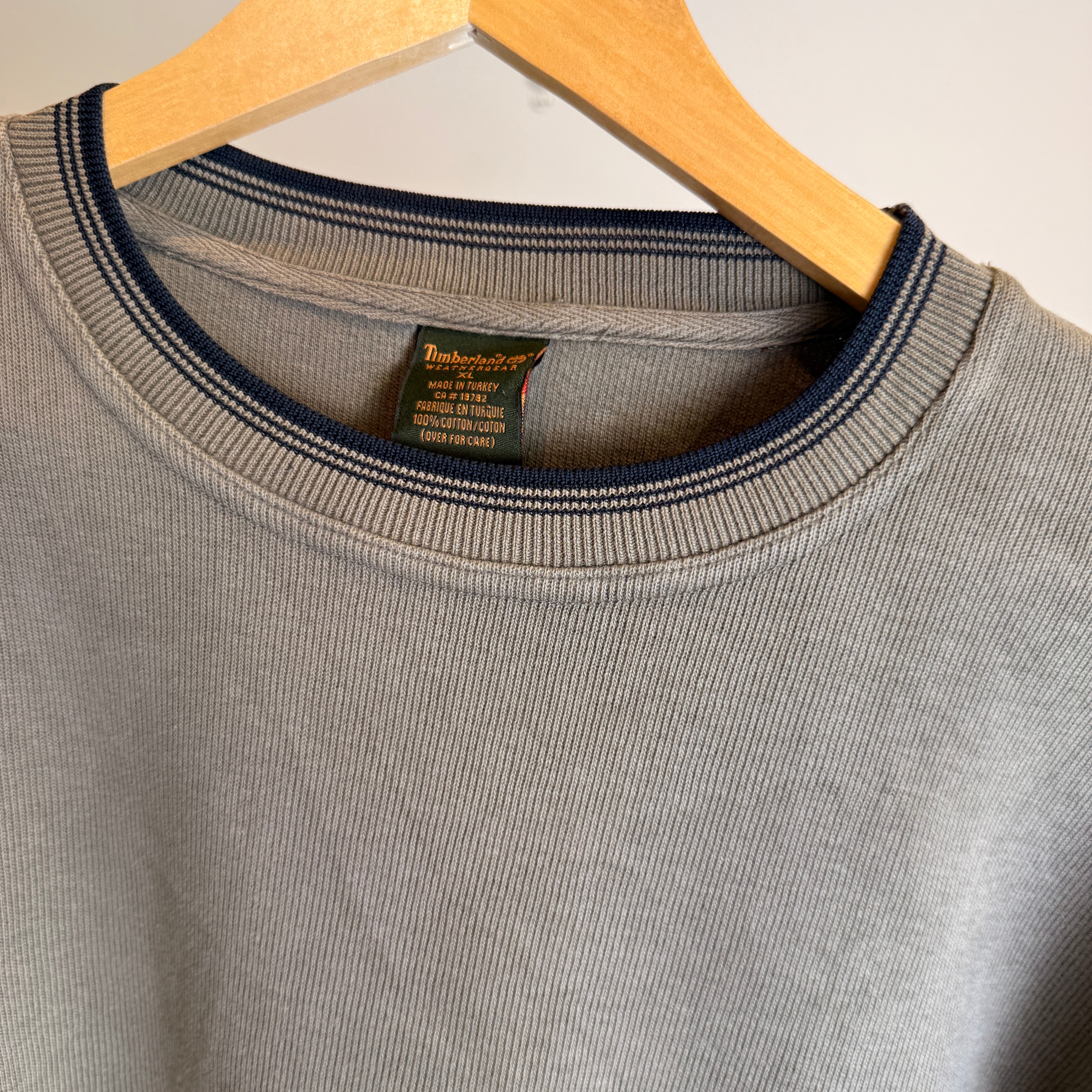 Timberland Men’s Weathergear Cotton Crewneck Jumper – P635