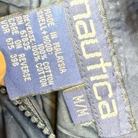 Nautica colourblock vintage reversible jacket