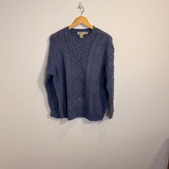 Eddie Bauer Women’s Purple Knitted Jumper – P644