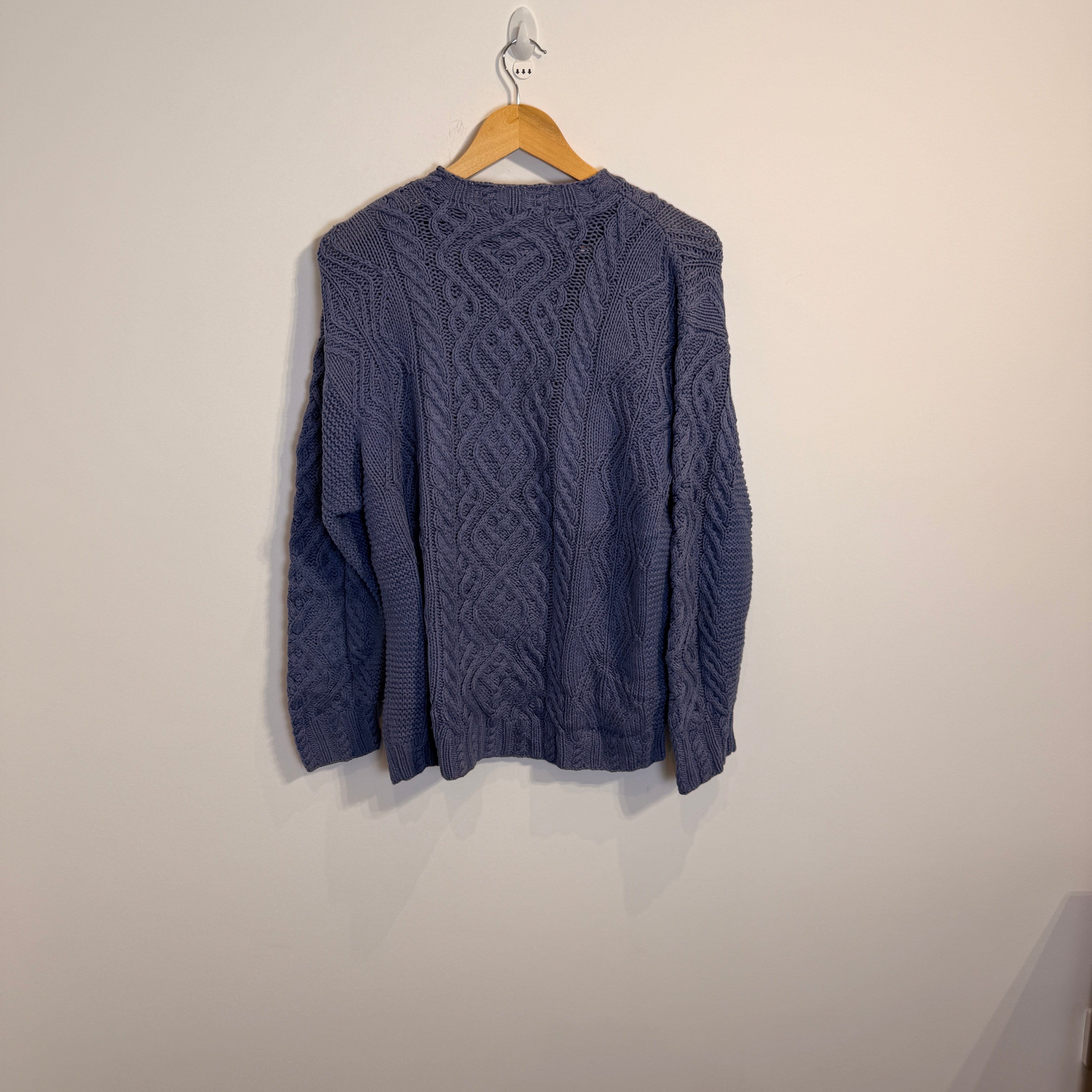 Eddie Bauer Women’s Purple Knitted Jumper – P644