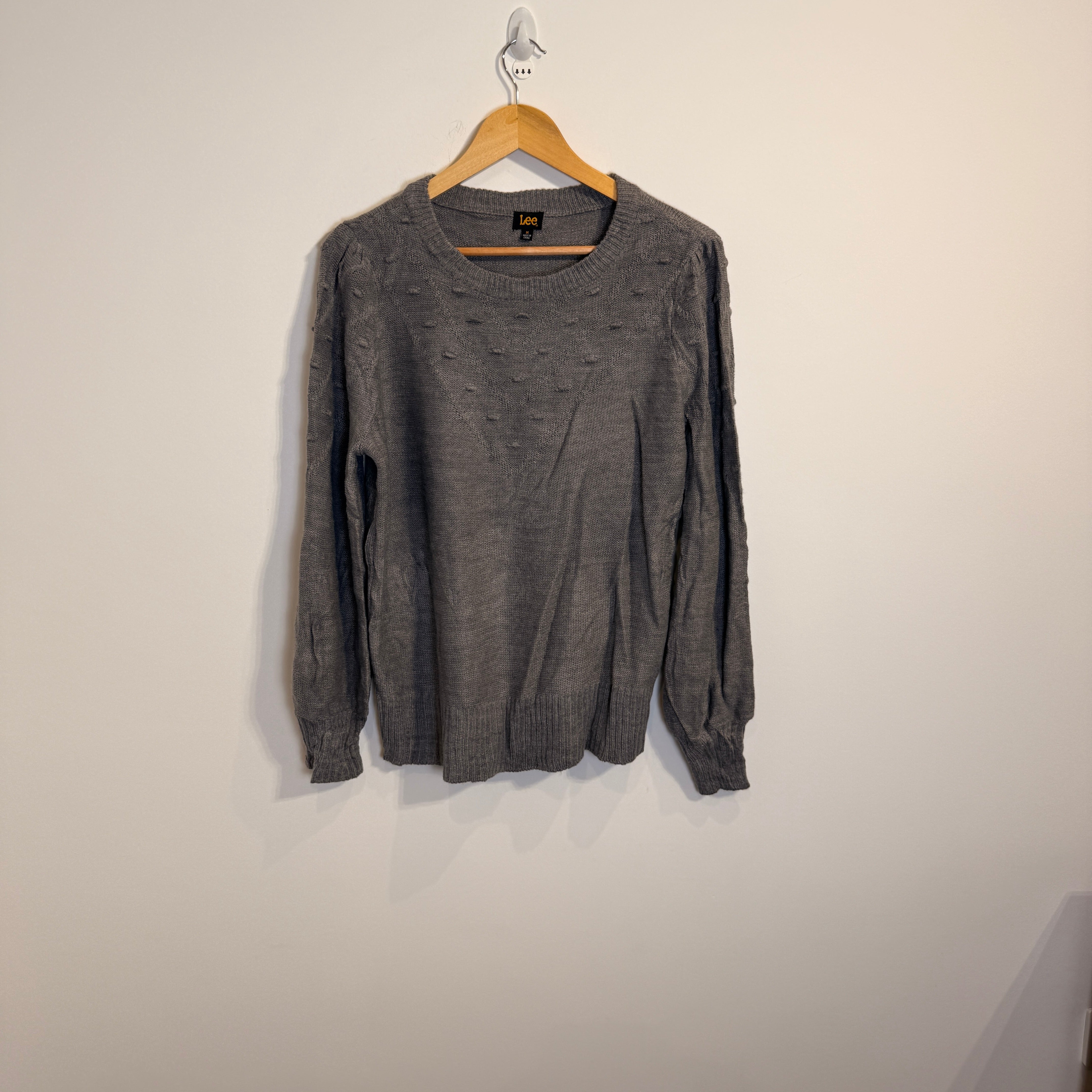 Lee Women’s Grey Crewneck Jumper – P645