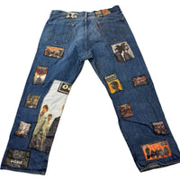 Levi's 501 Custom Oasis Patched Jeans