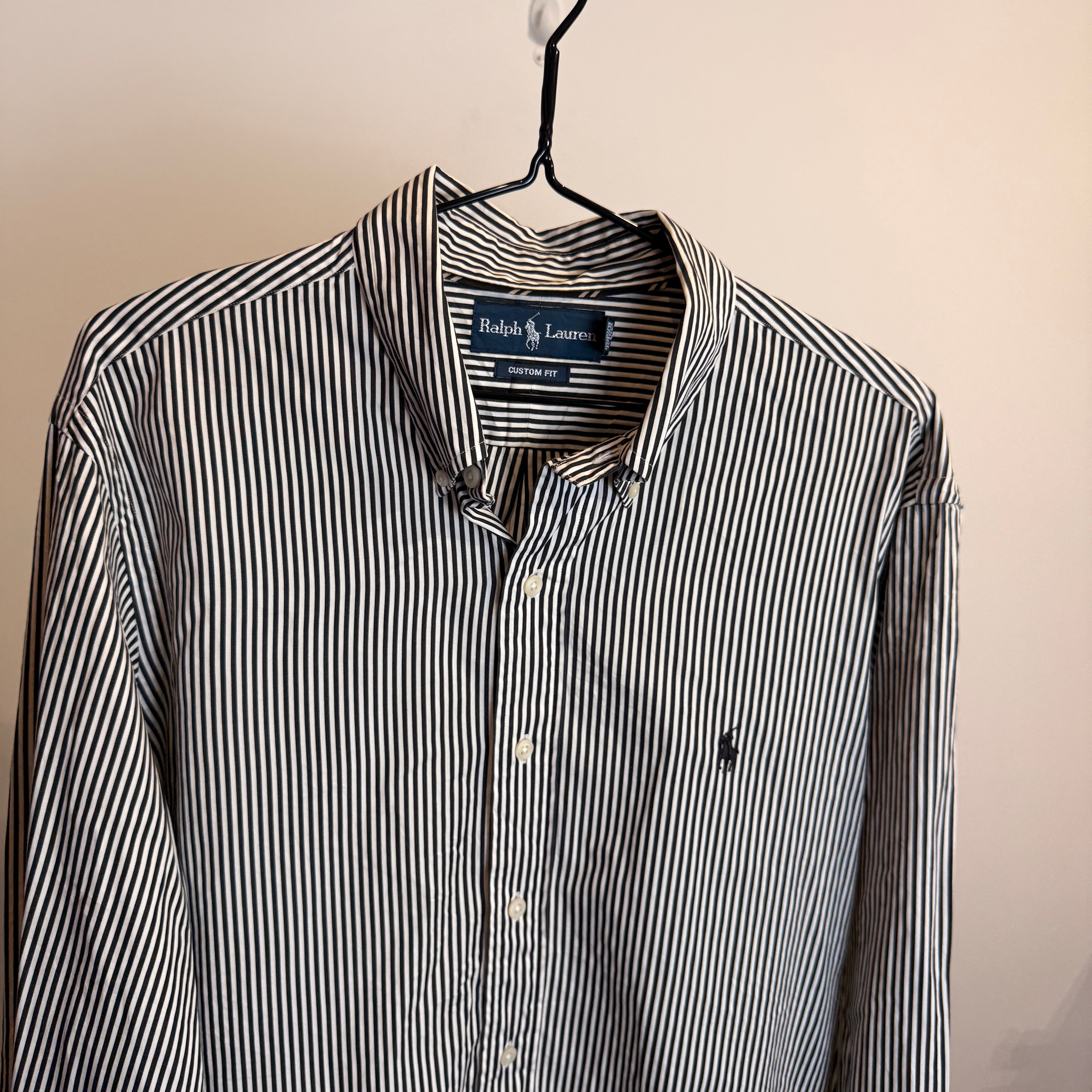 Ralph Lauren Men’s Striped Oxford Shirt – P657