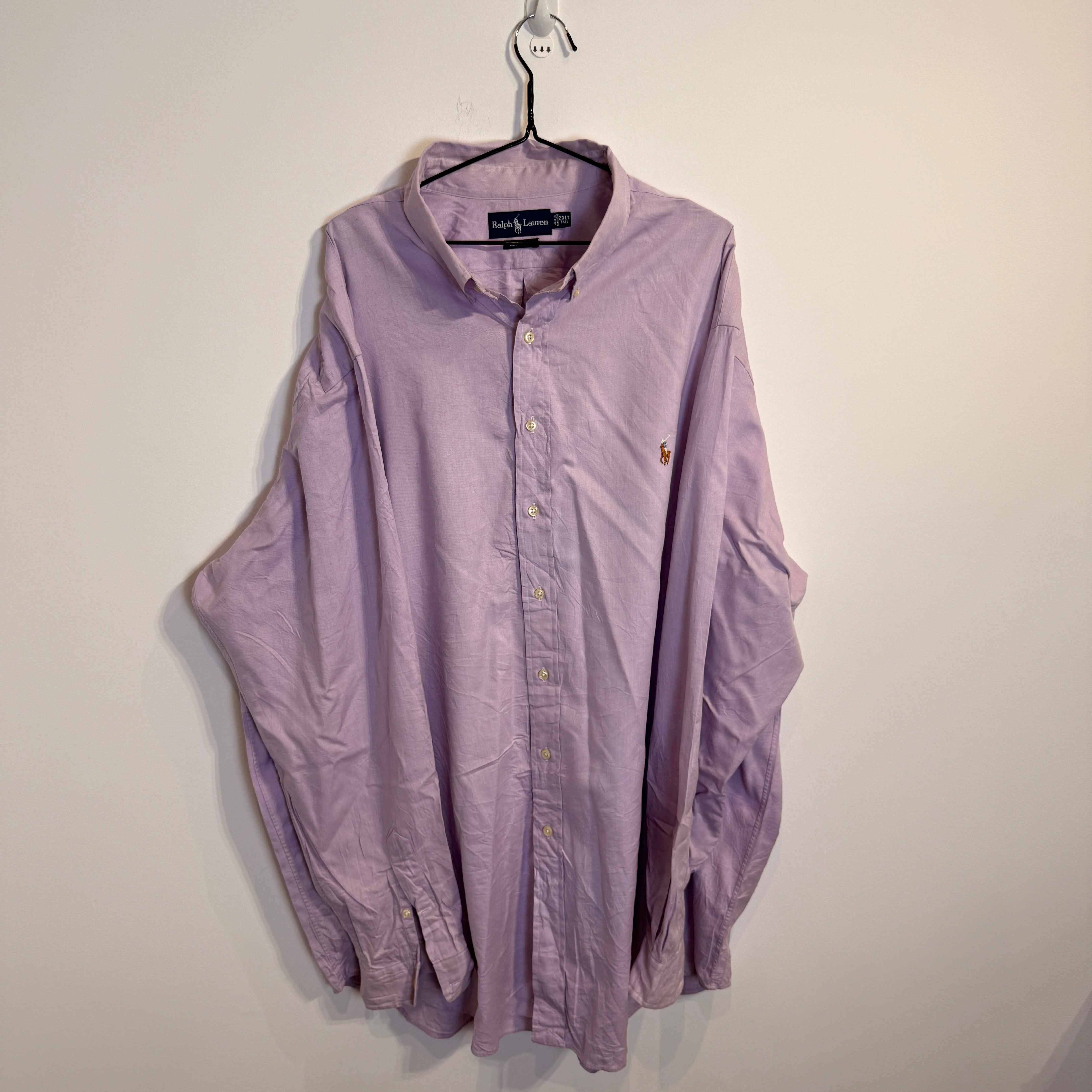 Ralph Lauren Men’s Lilac Tall Oxford Shirt – P669