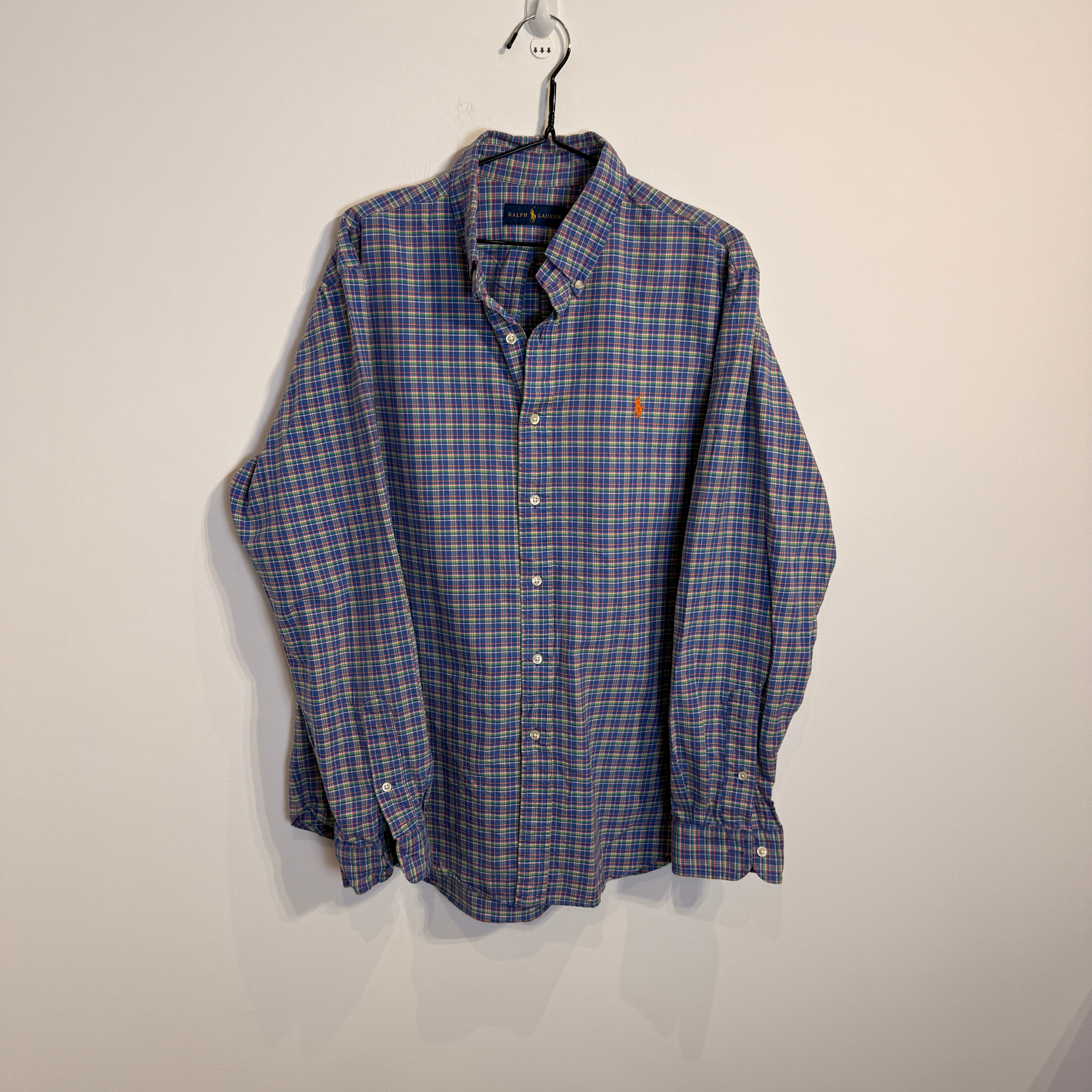 Ralph Lauren Men’s Multicolor Jacquard Oxford Shirt – P672