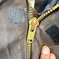 Carhartt vintage canvas work jacket brown