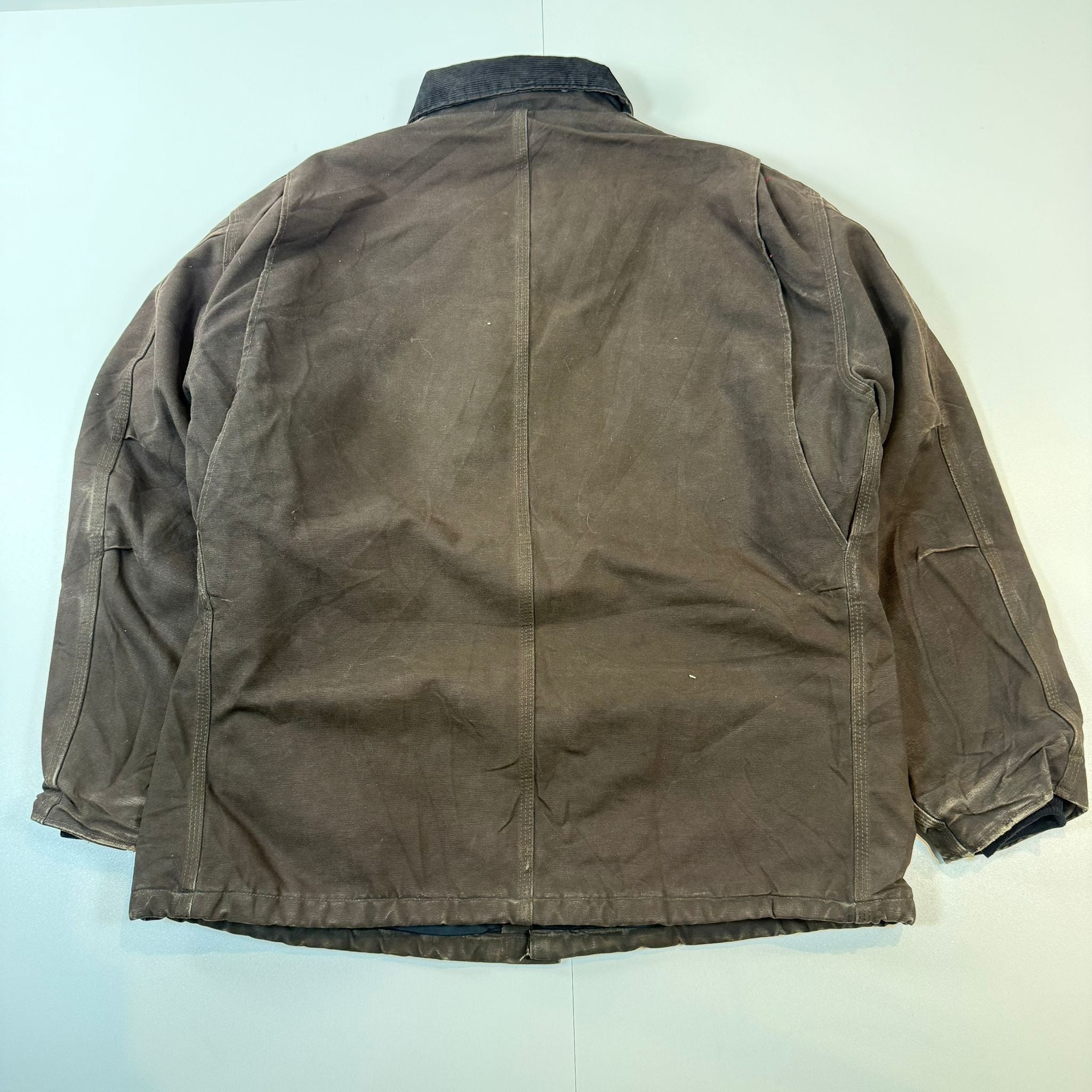 Carhartt vintage canvas work jacket brown