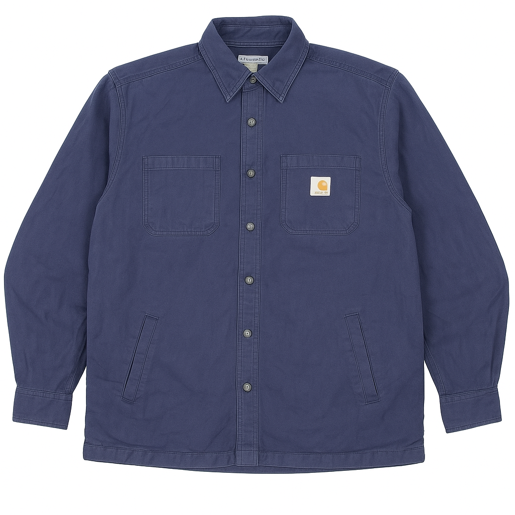 Carhartt Navy Canvas Shirt Jacket