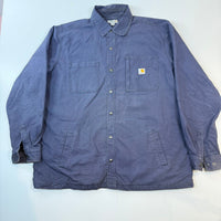 Carhartt Navy Canvas Shirt Jacket