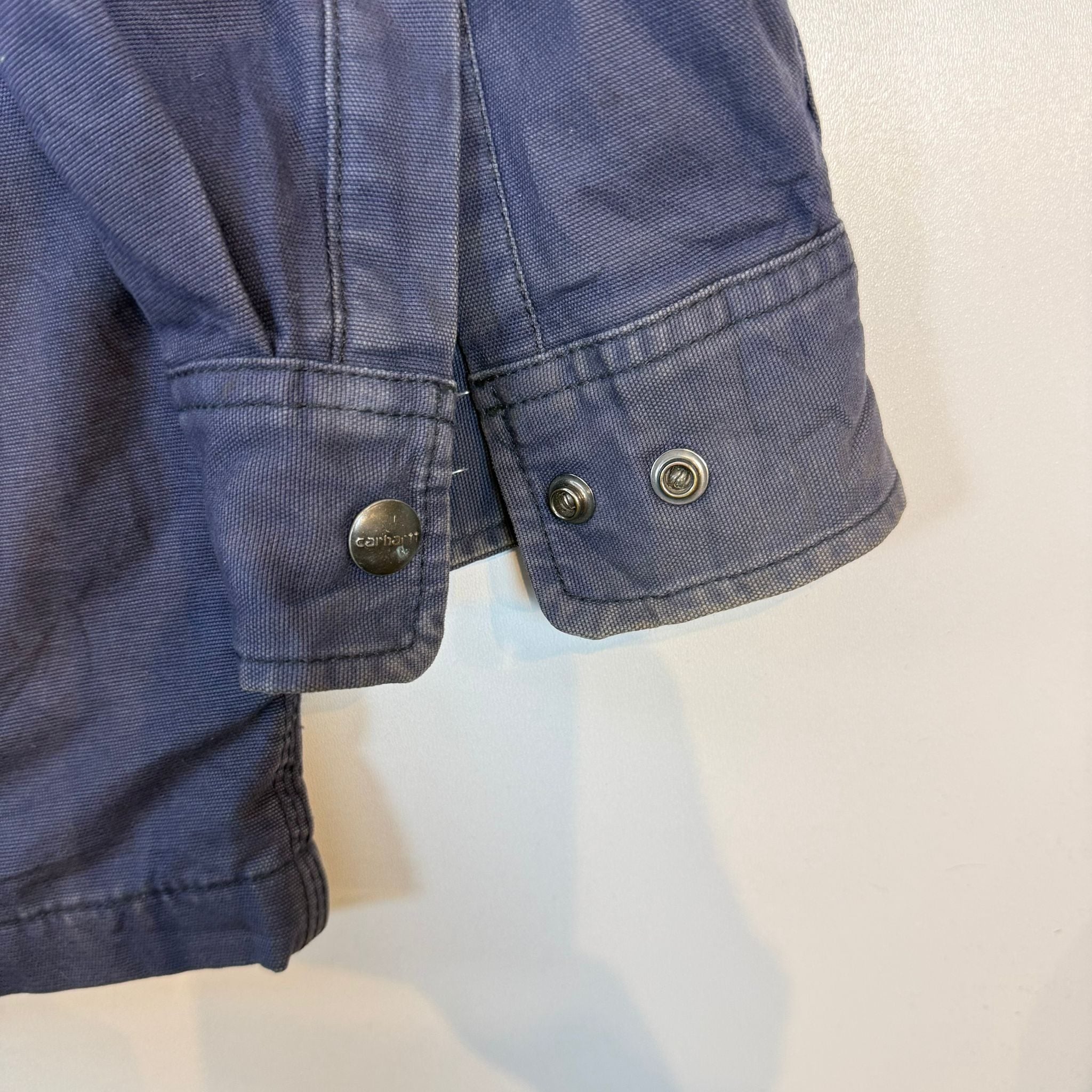 Carhartt Navy Canvas Shirt Jacket