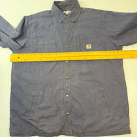 Carhartt Navy Canvas Shirt Jacket