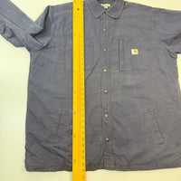 Carhartt Navy Canvas Shirt Jacket