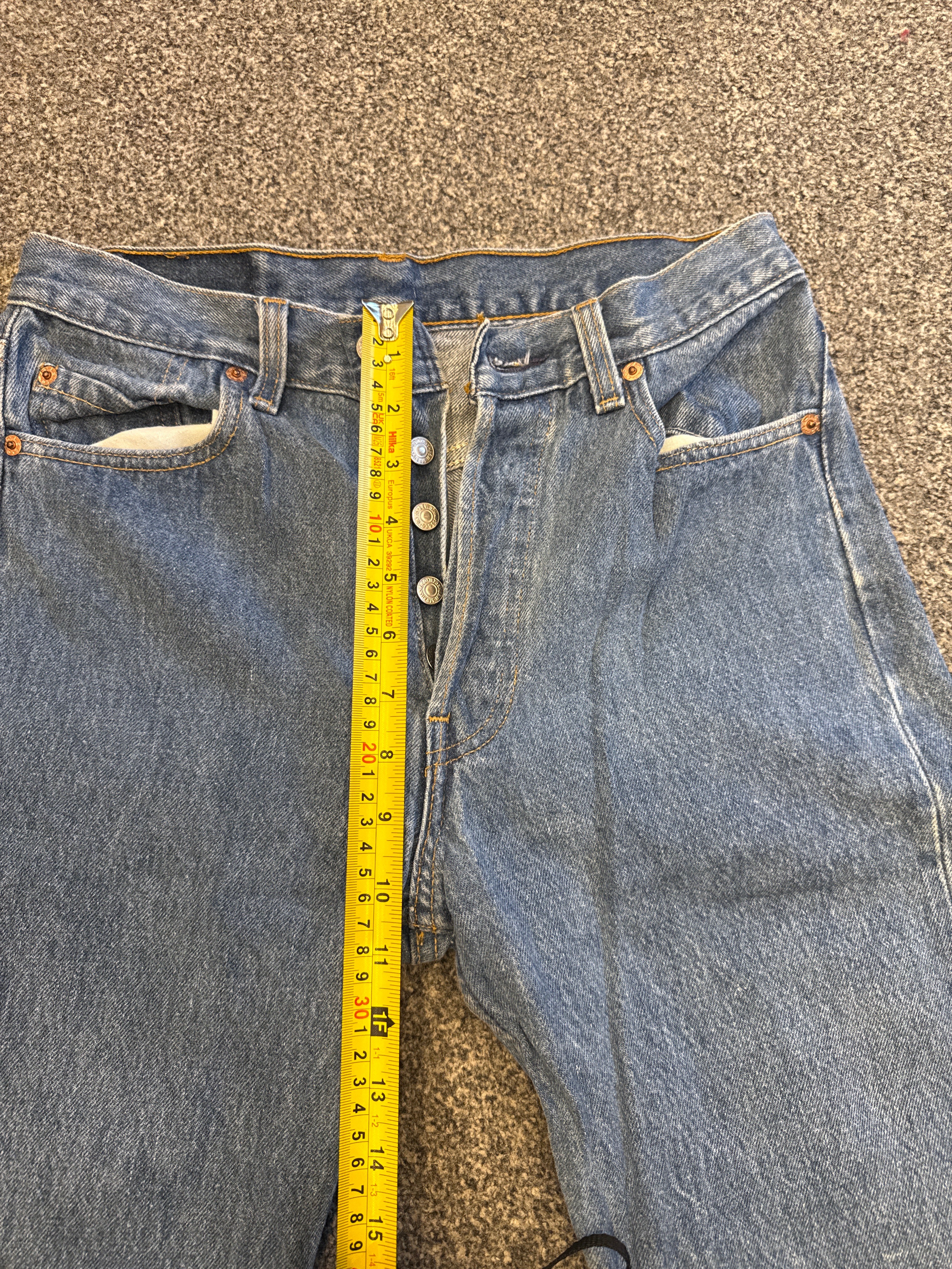 Vintage Levi's 501 XX, USA Made Denim Jeans -  W30 L31