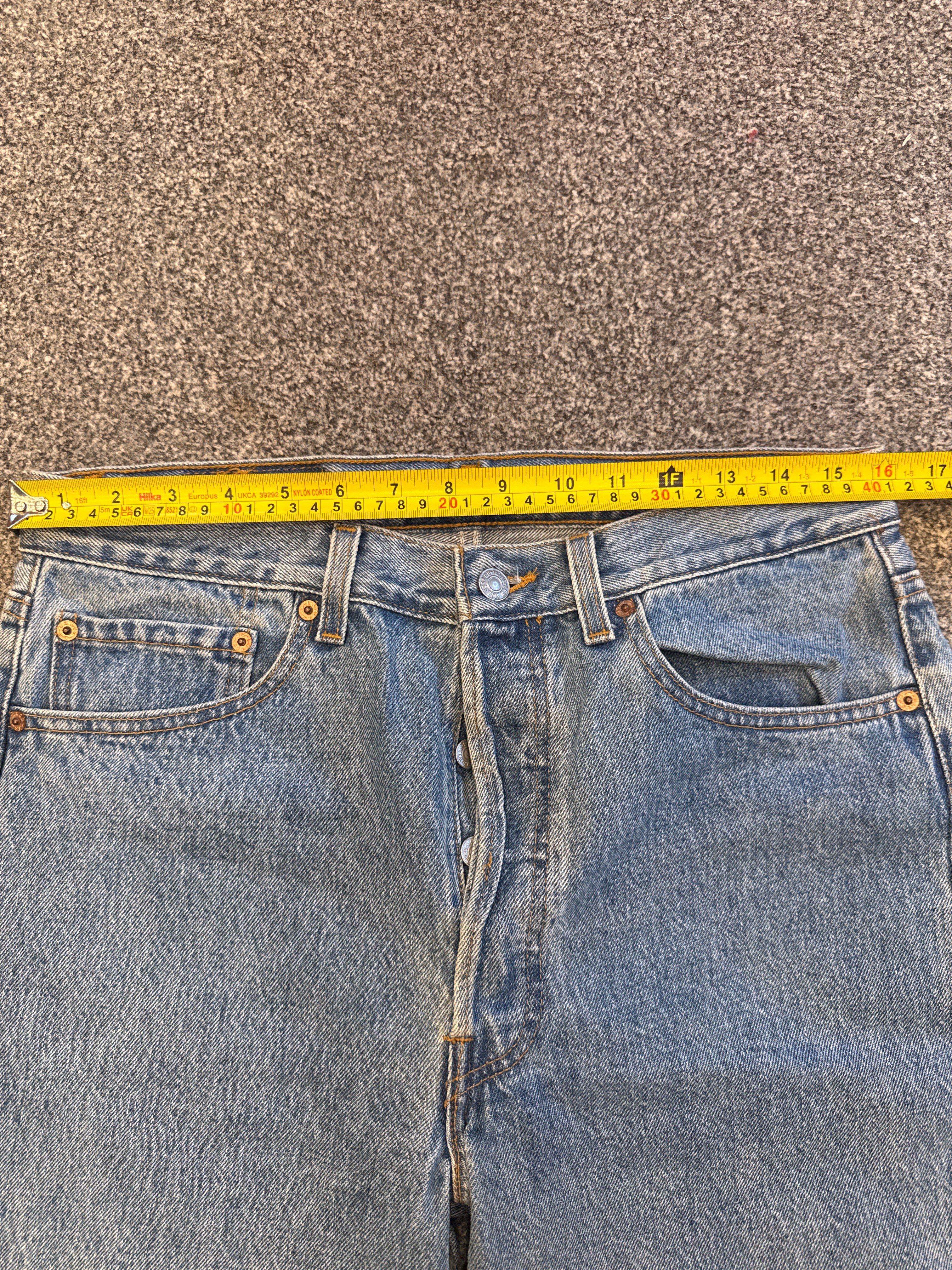 Vintage Levi's 501 XX, USA Made Denim Jeans - W33 L34