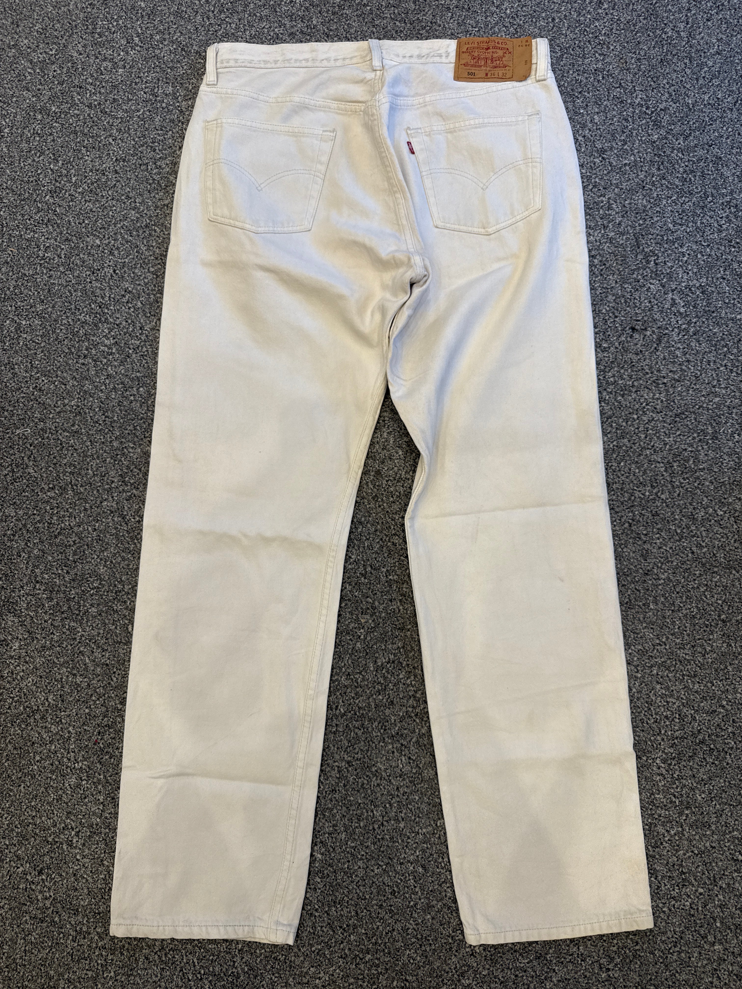 Vintage Levi's 501 XX, USA Made Denim Jeans - W36 L32