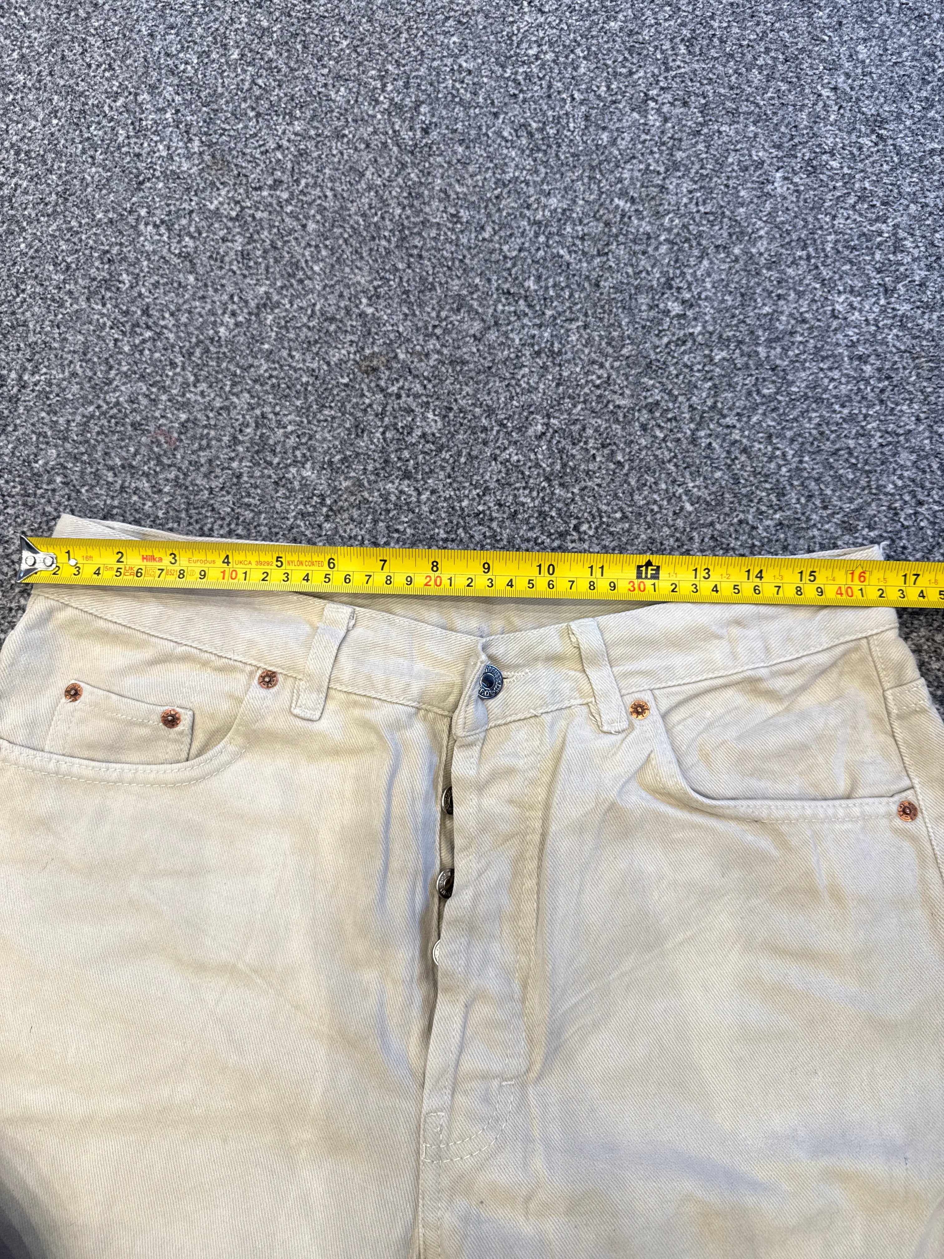 Vintage Levi's 501 XX, USA Made, Denim Jeans - Camel - W34 L29