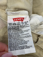 Vintage Levi's 501 XX, USA Made, Denim Jeans - Camel - W34 L29