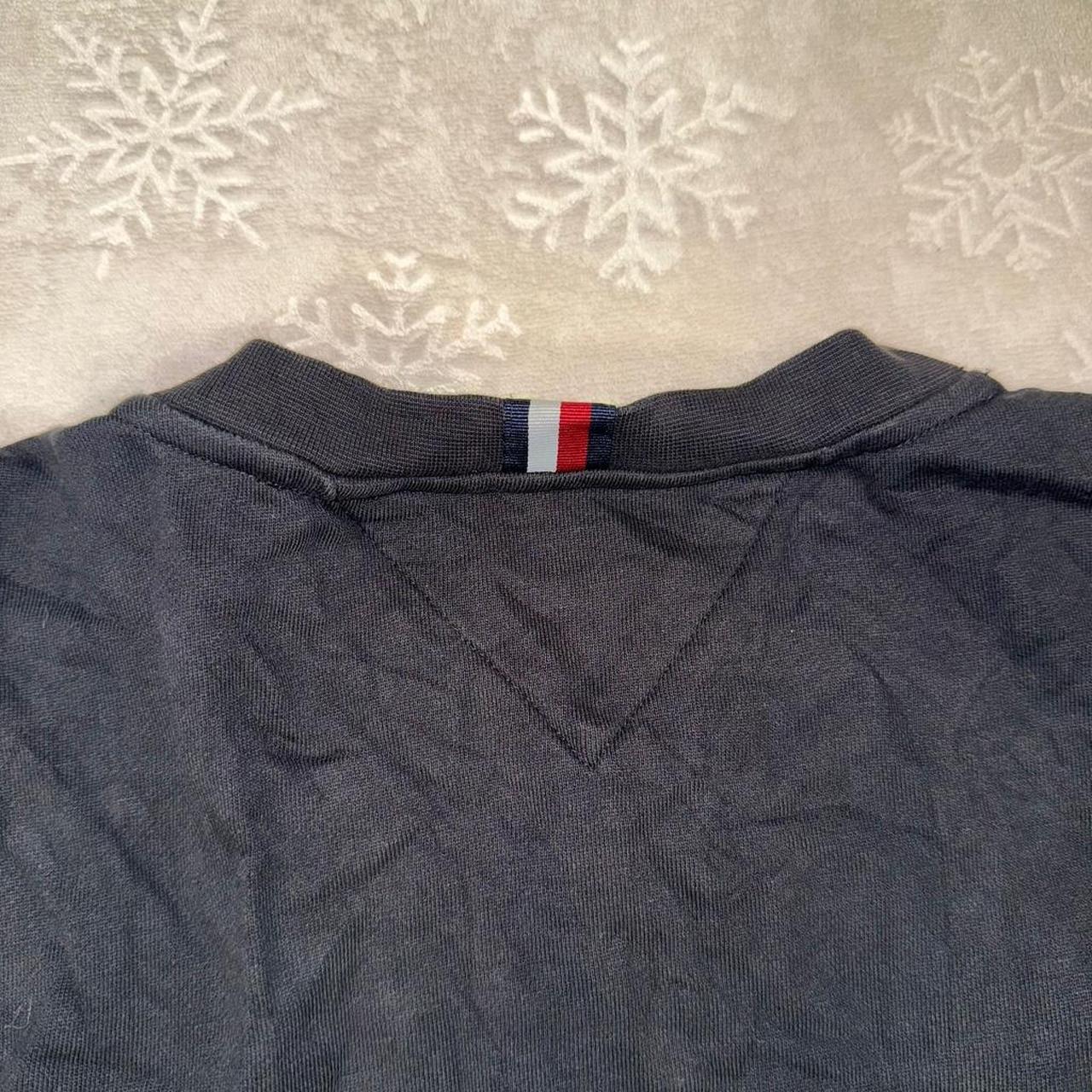 Tommy Hilfiger Black Embroidered Crewneck Sweatshirt