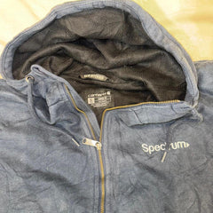 Carhartt Navy Zip-Up Rain Defender Hoodie