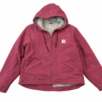 Carhartt pink hooded jacket