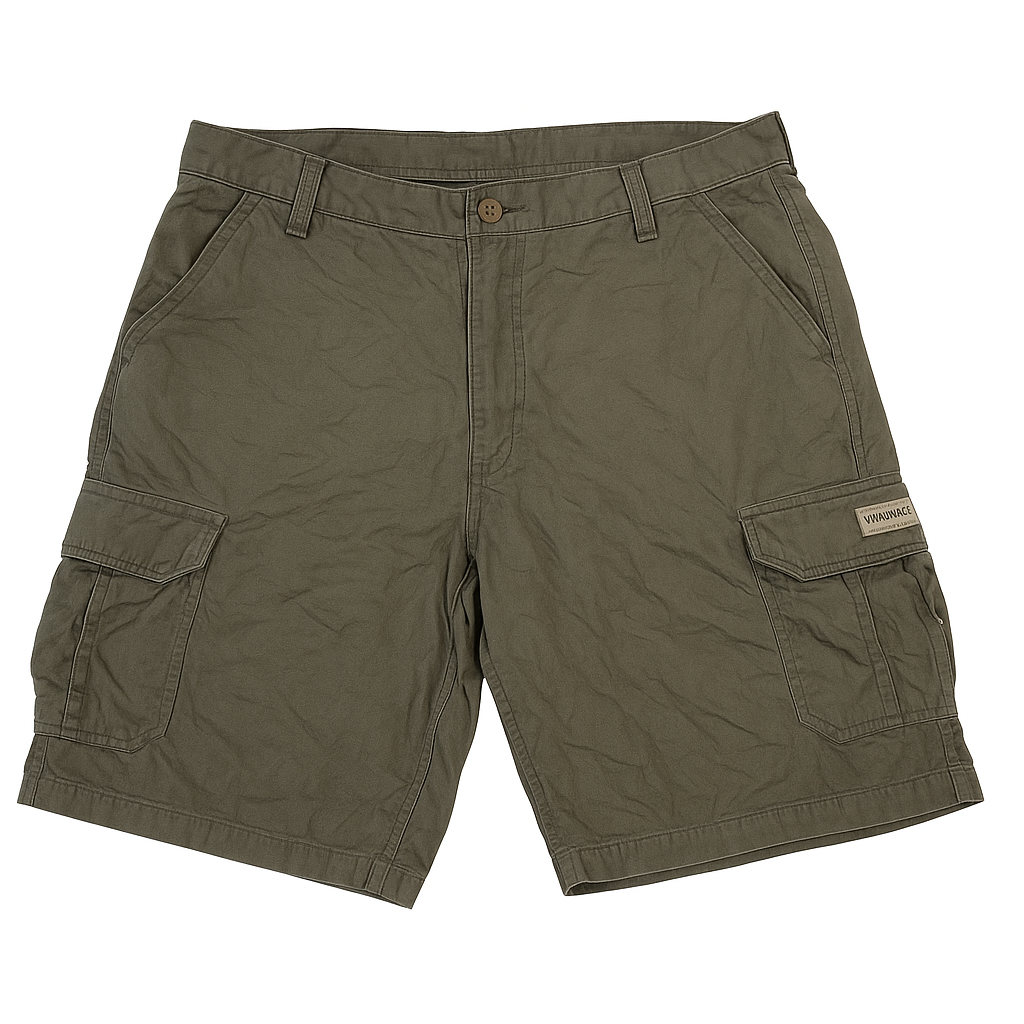 Wrangler Gray Cargo Shorts