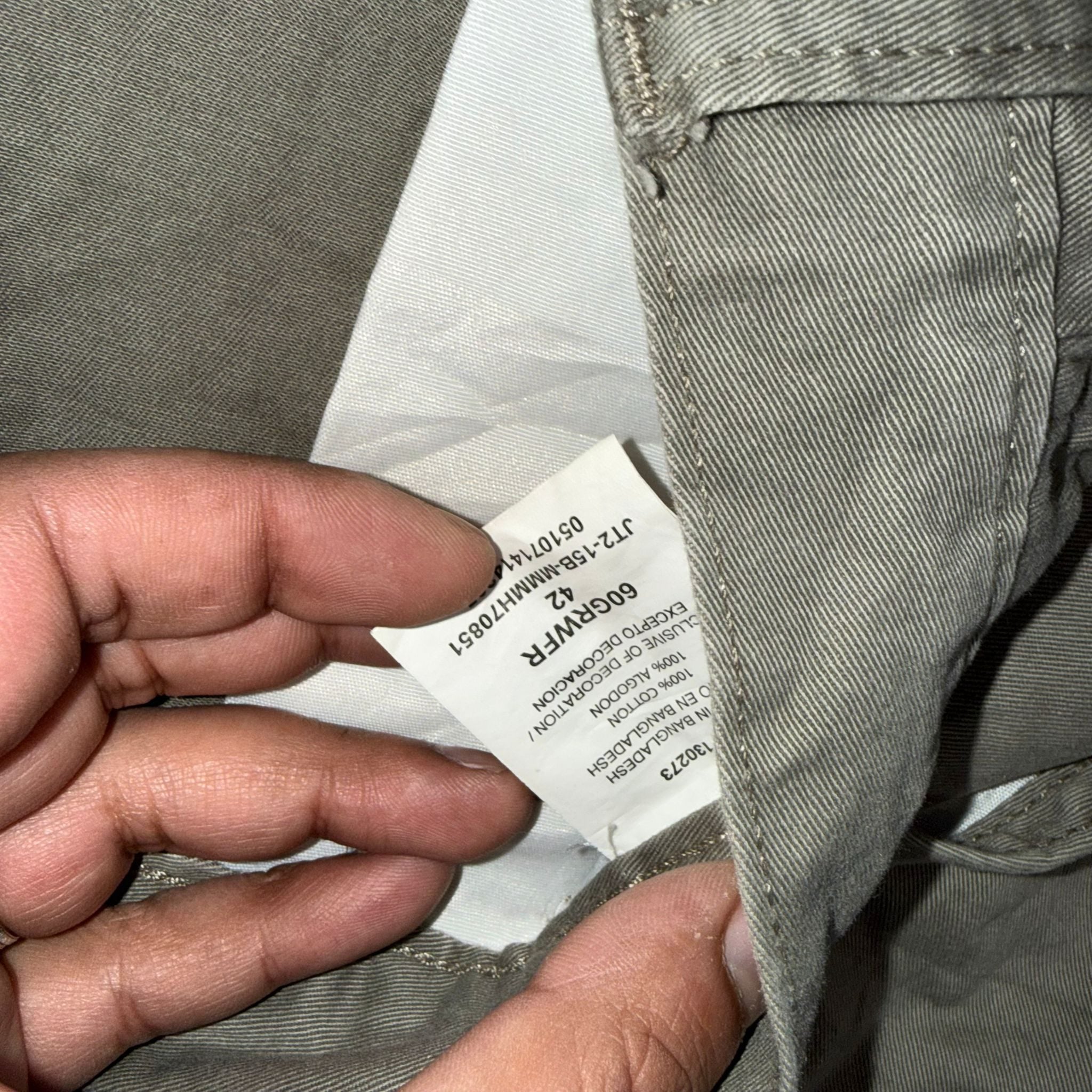 Wrangler Gray Cargo Shorts