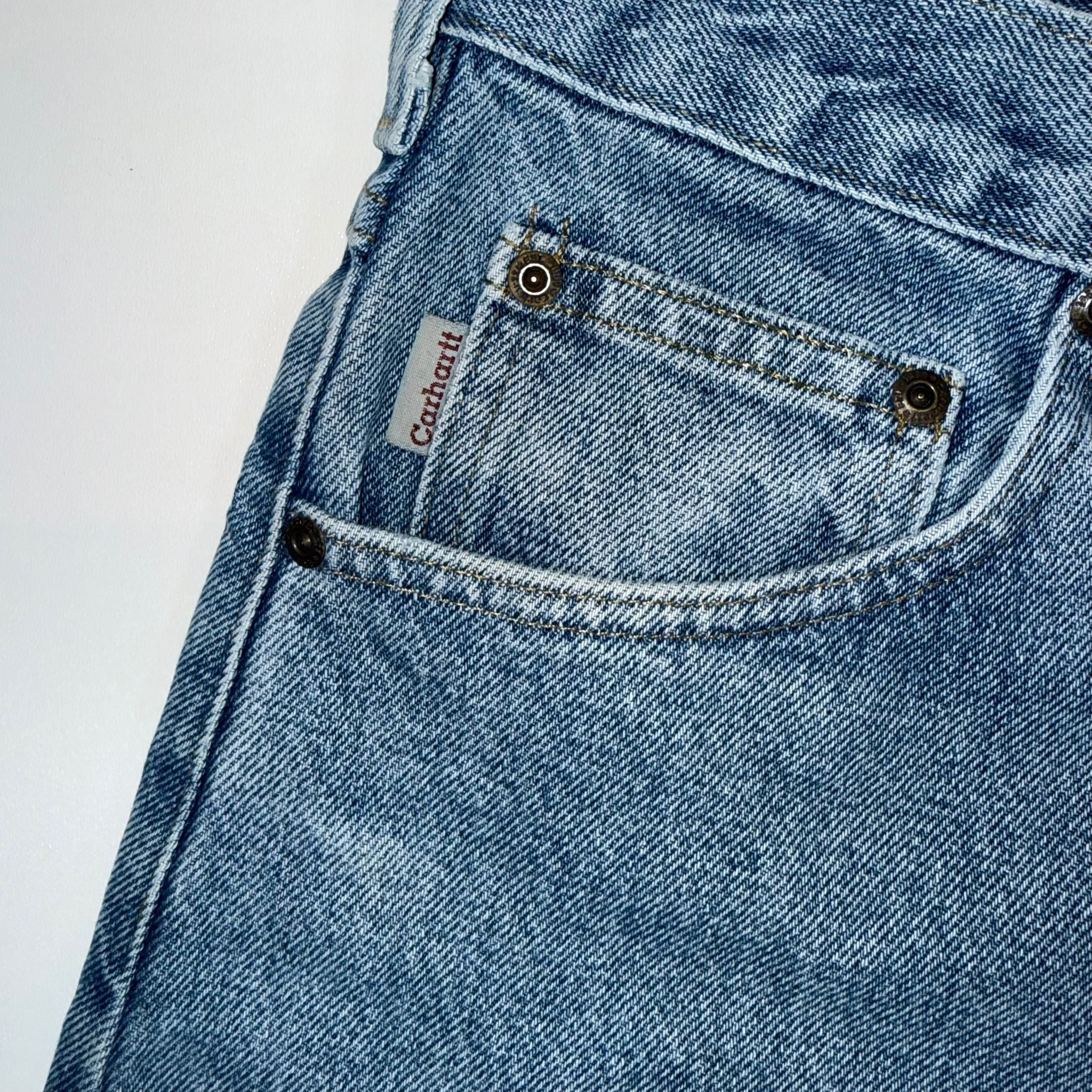 Carhartt Blue Denim Shorts