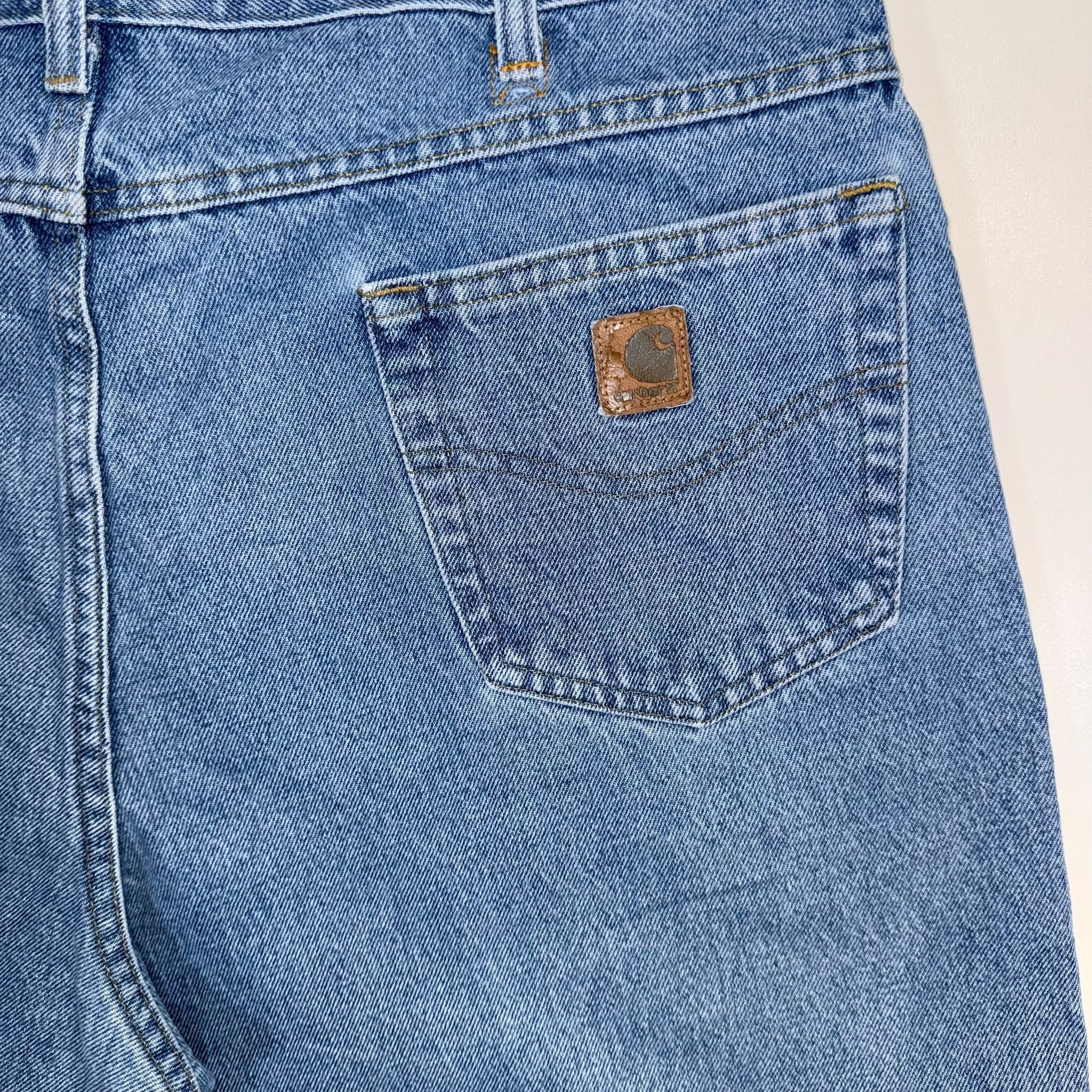 Carhartt Blue Denim Shorts