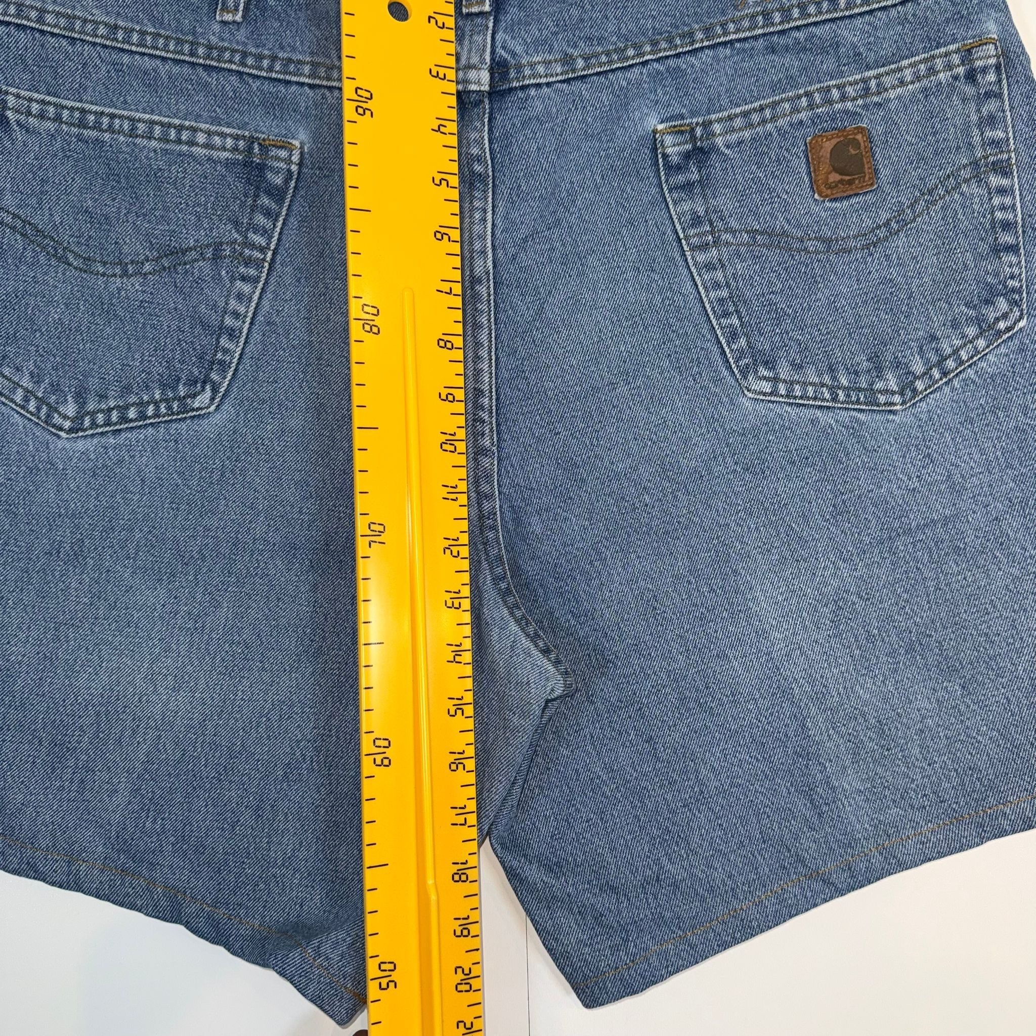 Carhartt Blue Denim Shorts