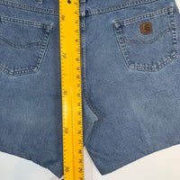 Carhartt Blue Denim Shorts