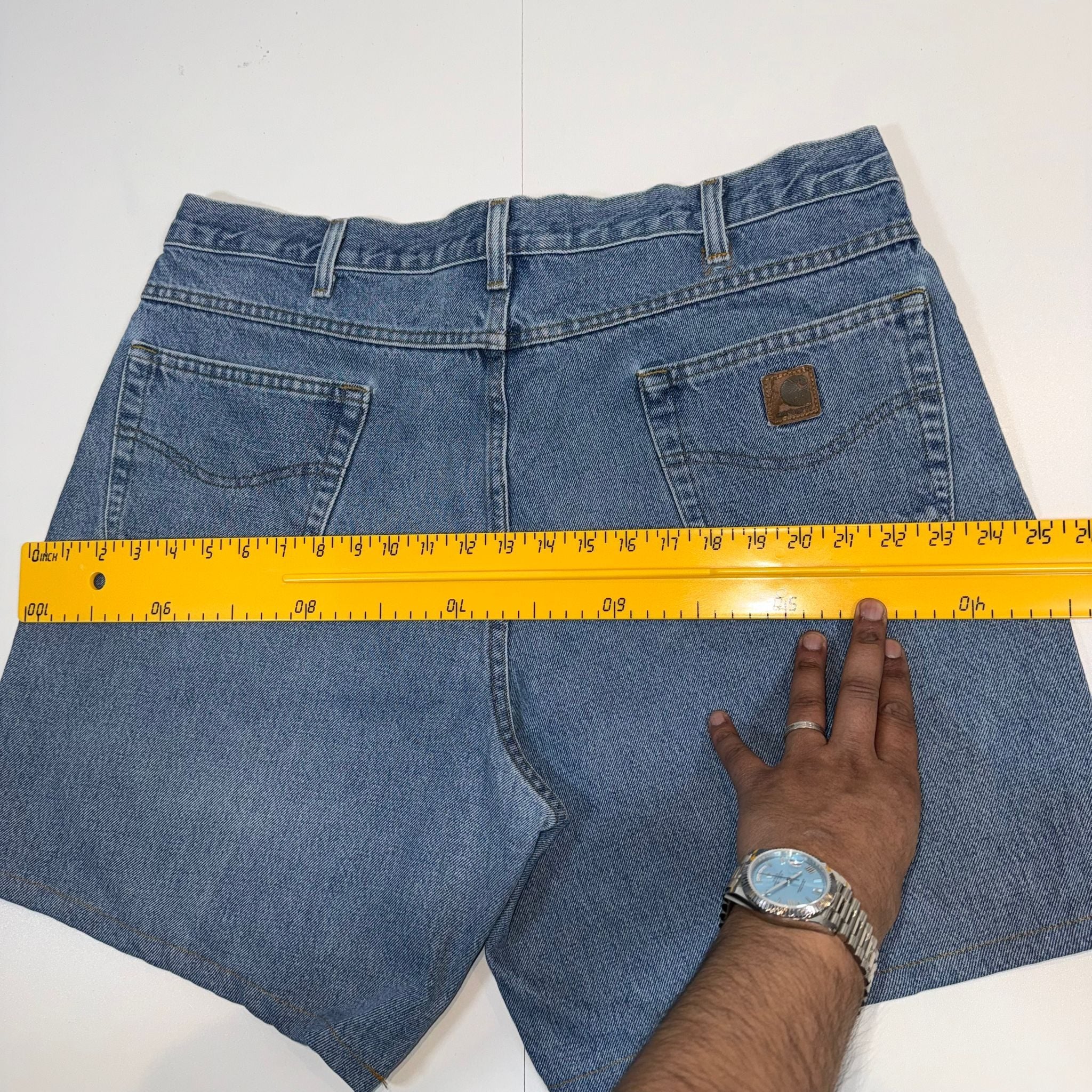 Carhartt Blue Denim Shorts