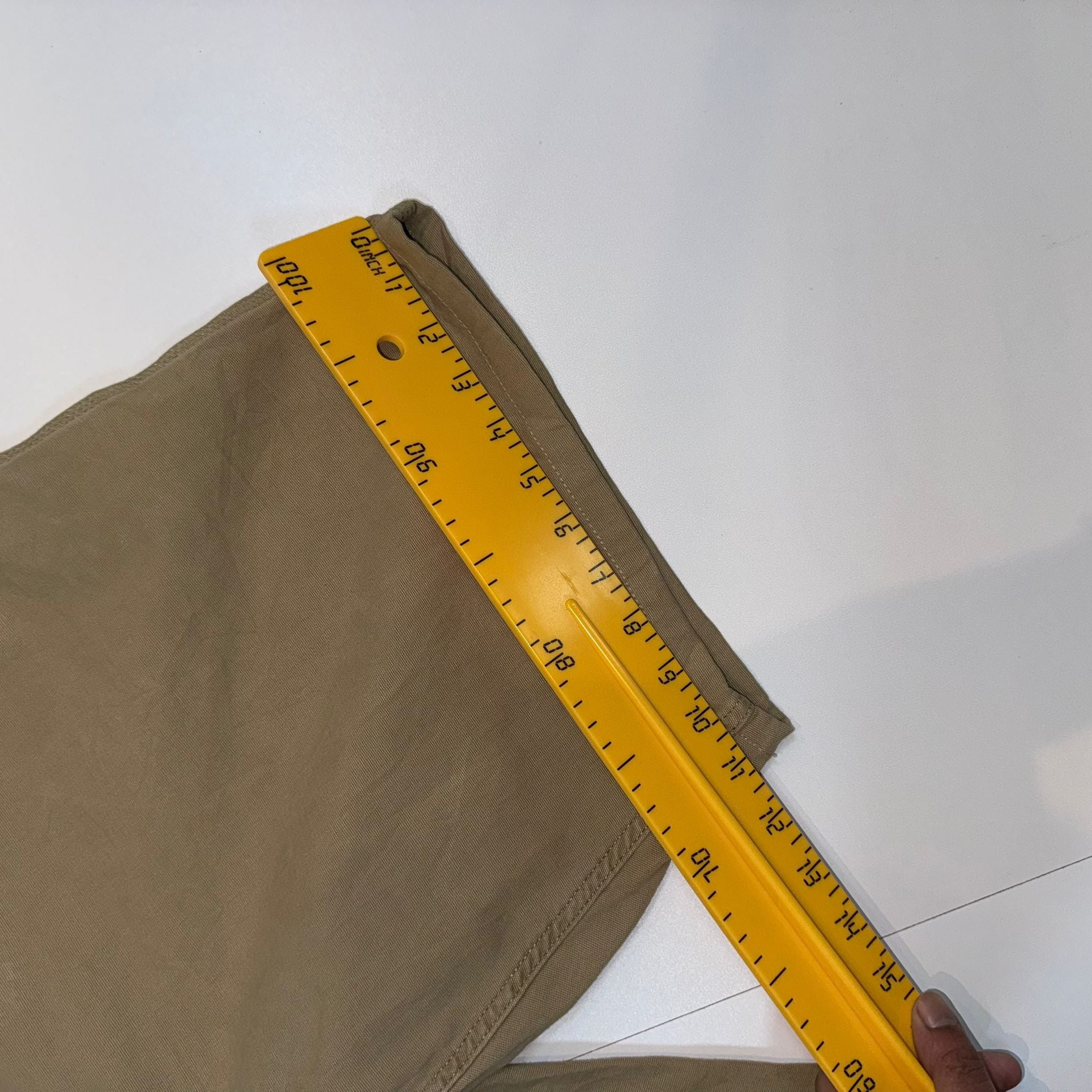 Carhartt Relaxed Fit Canvas Work Shorts Tan W42 L30