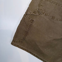 Beige Carhartt shorts with carpenter hook