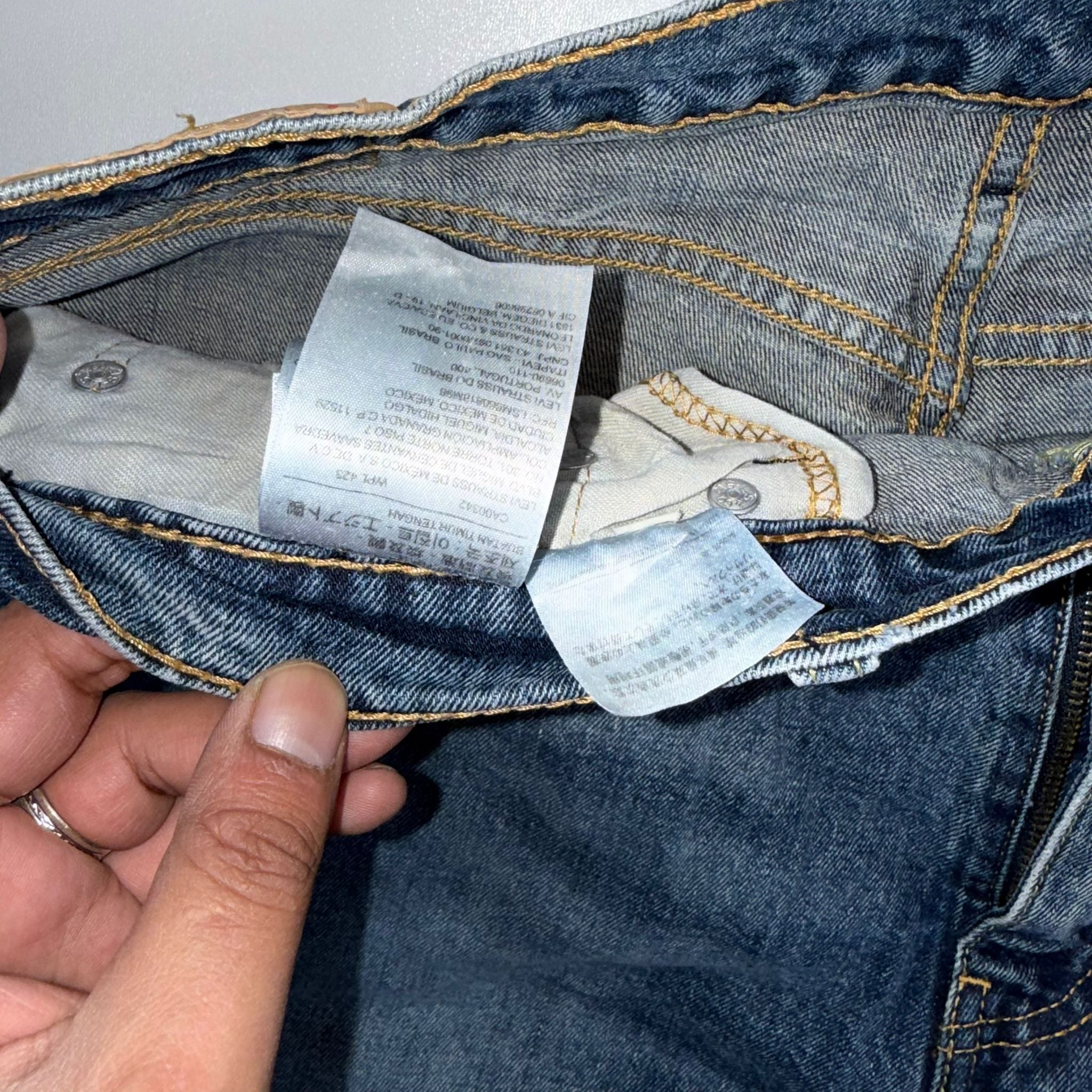 Levi's Blue Denim Jeans