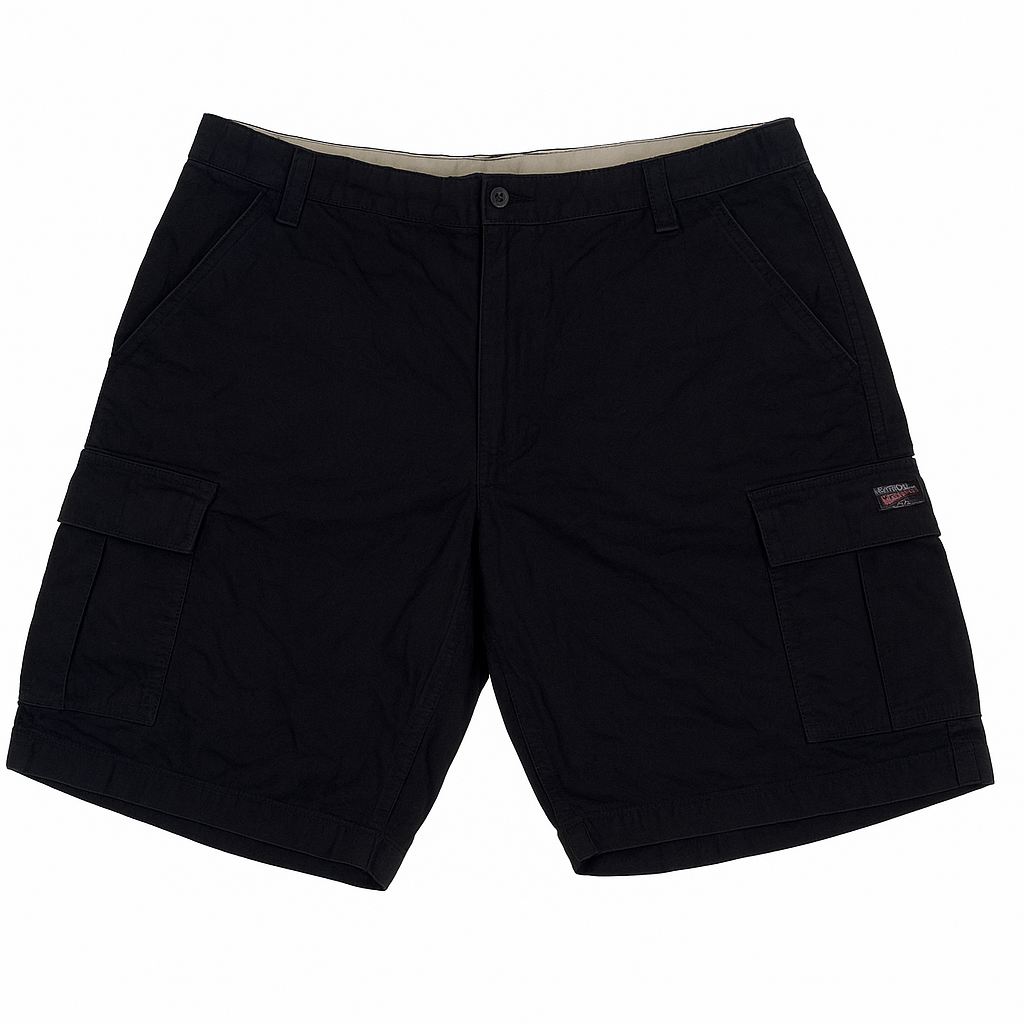 Wrangler Cargo Shorts Black