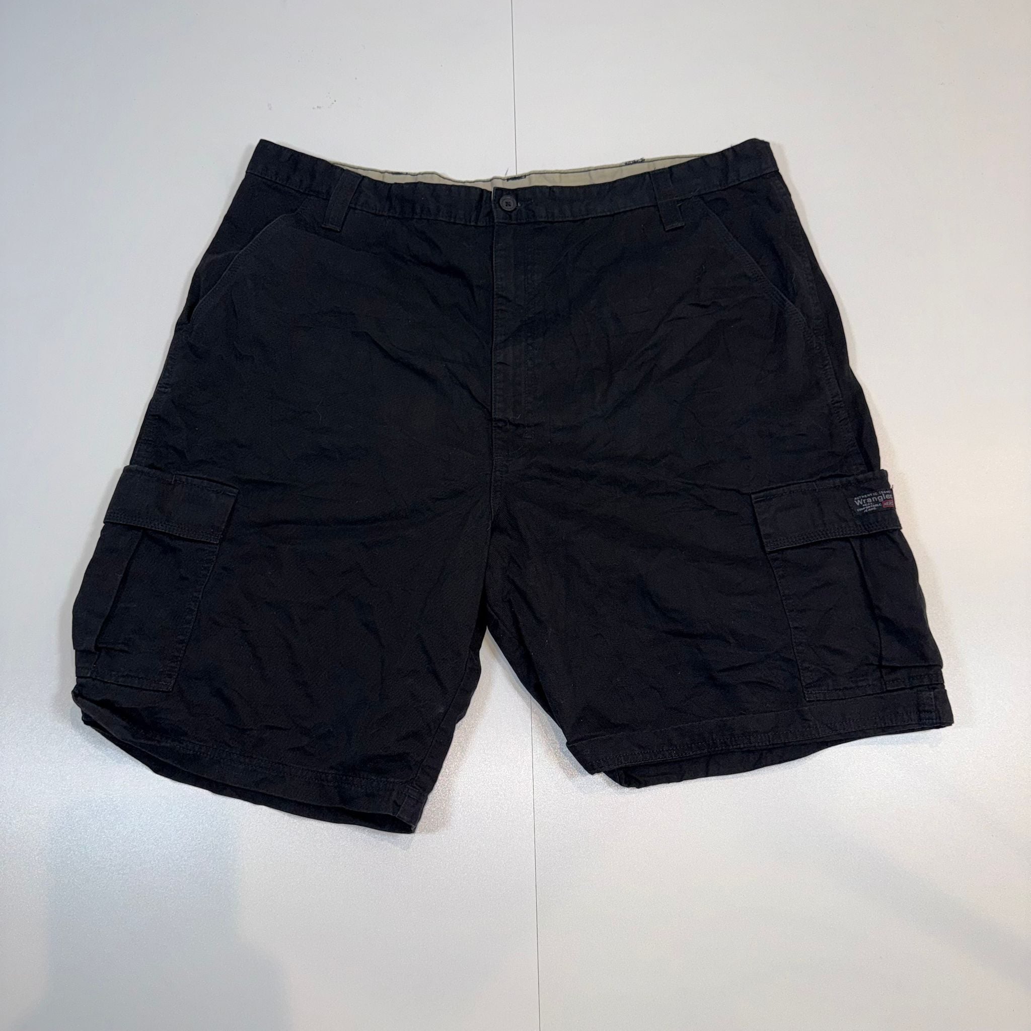 Wrangler Cargo Shorts Black