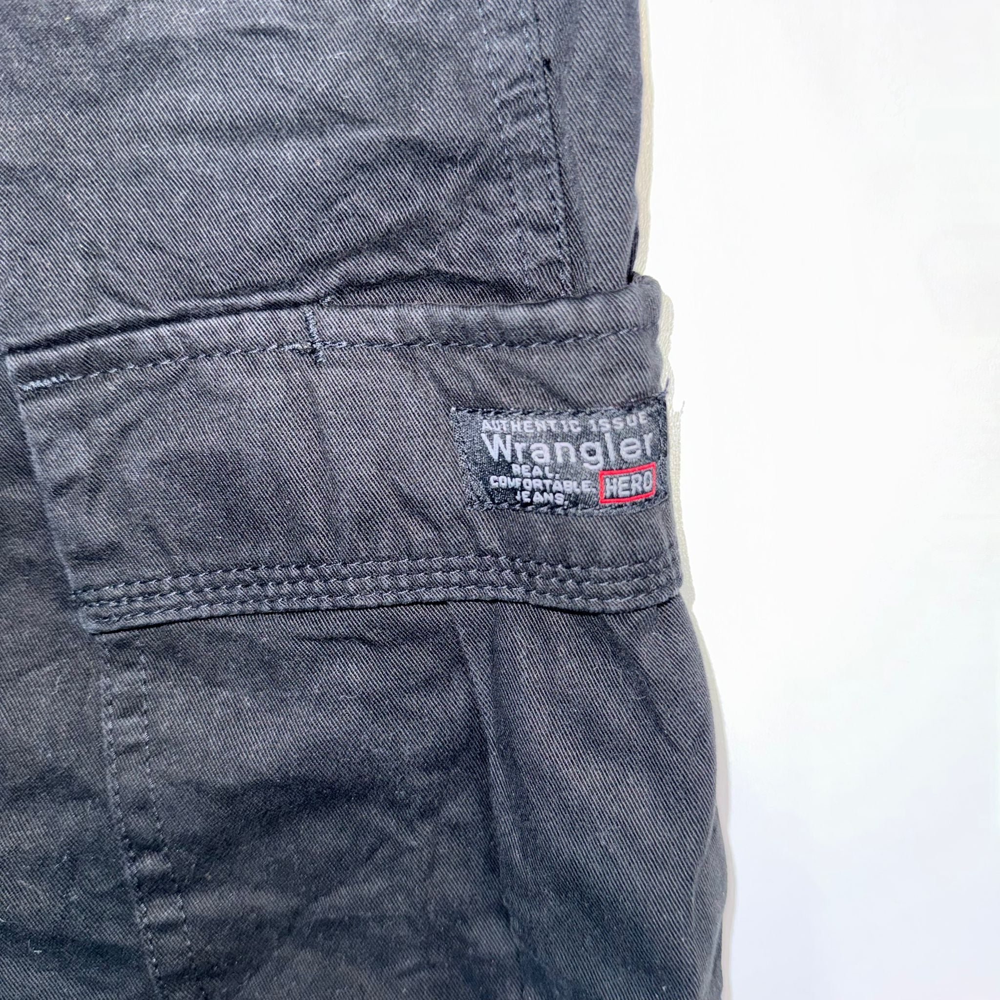 Wrangler Cargo Shorts Black
