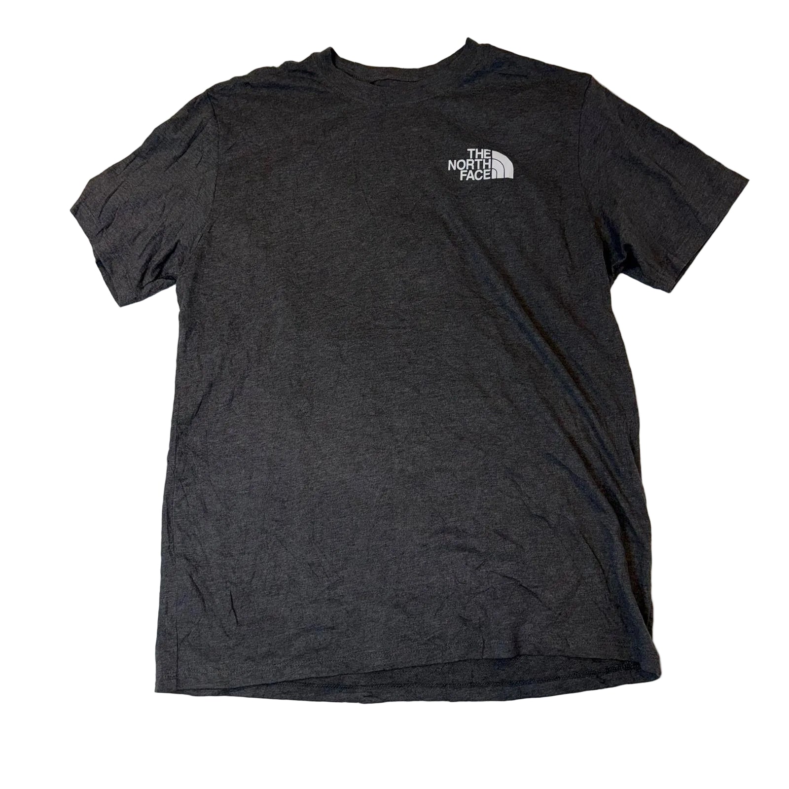 The North Face Camo Box Logo Grey T-Shirt L