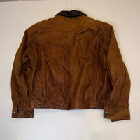 Vintage Brown Leather Jacket