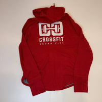 The North Face Red Full Zip Hoodie CrossFit Cedar City