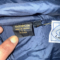 Lacoste navy jacket with hood