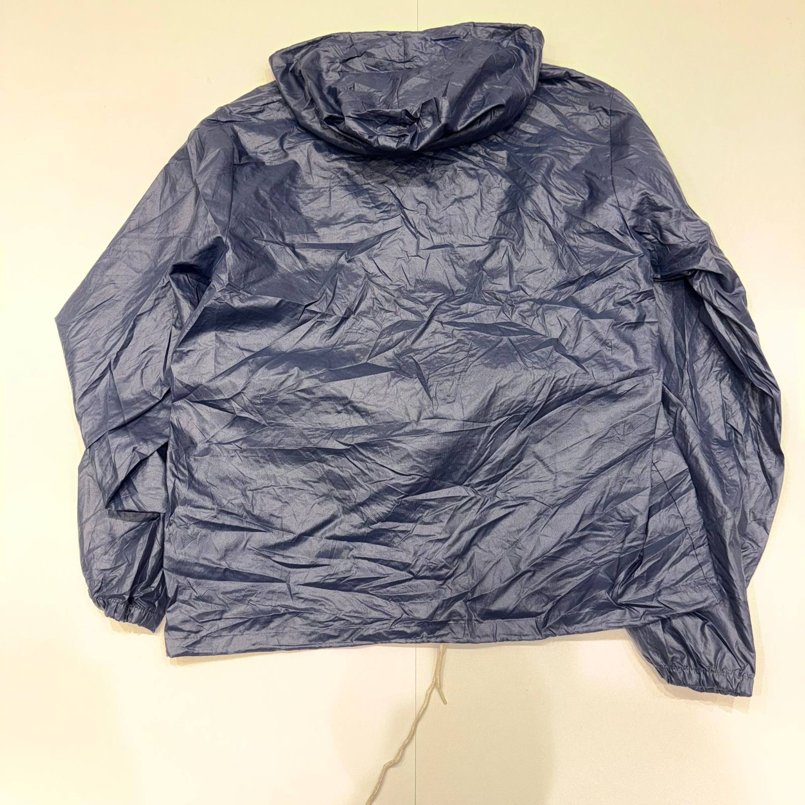 Lacoste navy jacket with hood