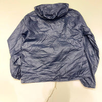 Lacoste navy jacket with hood