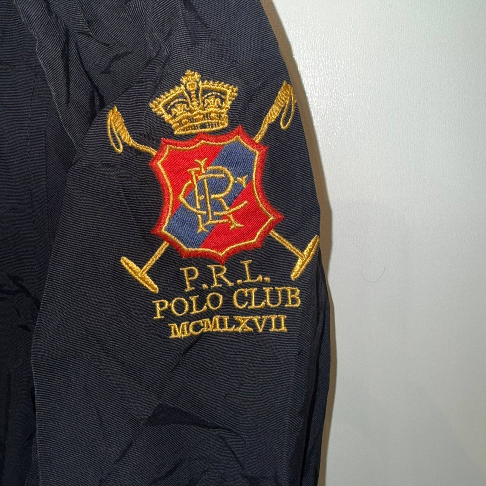 Polo Ralph Lauren navy jacket with embroidery