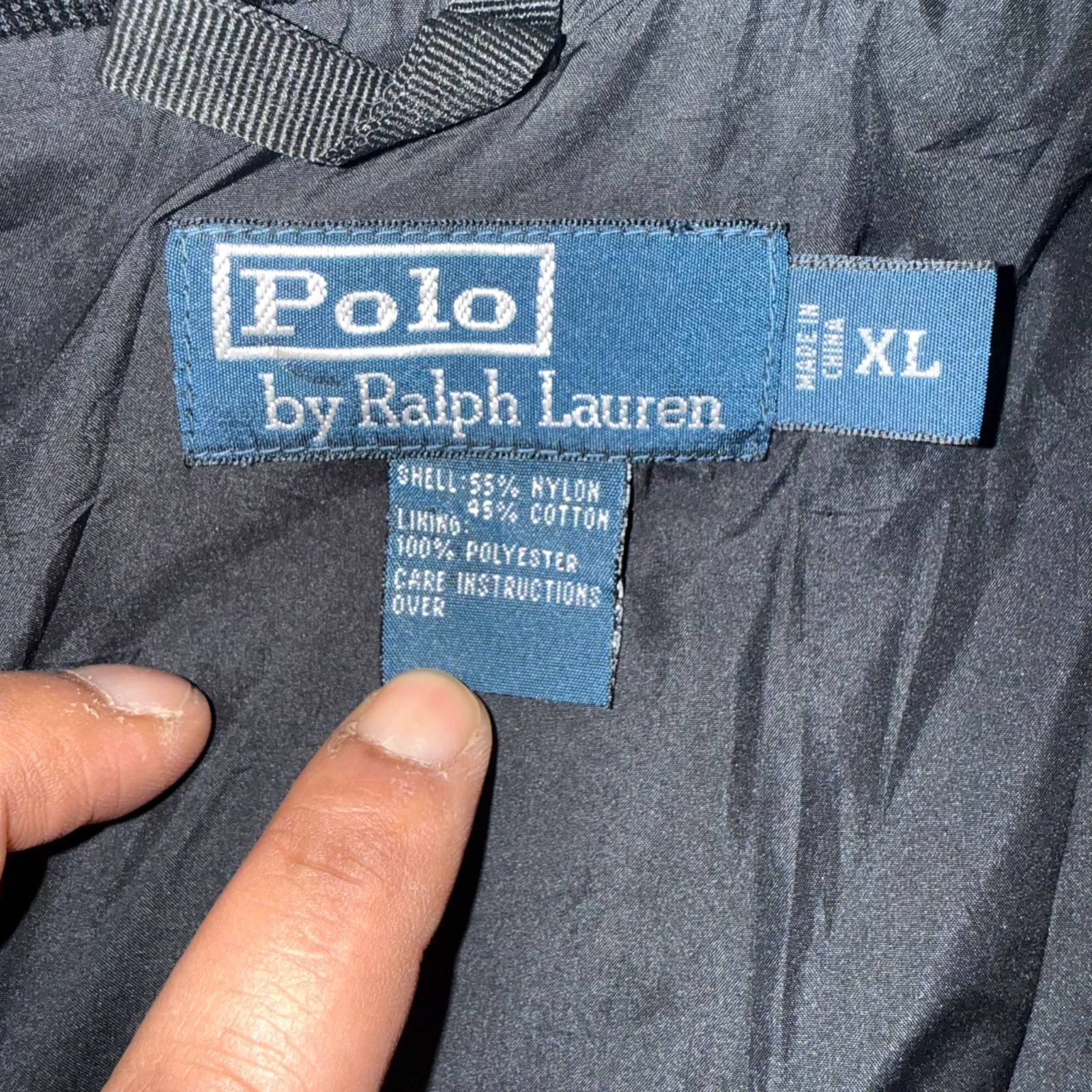Polo Ralph Lauren navy jacket with embroidery