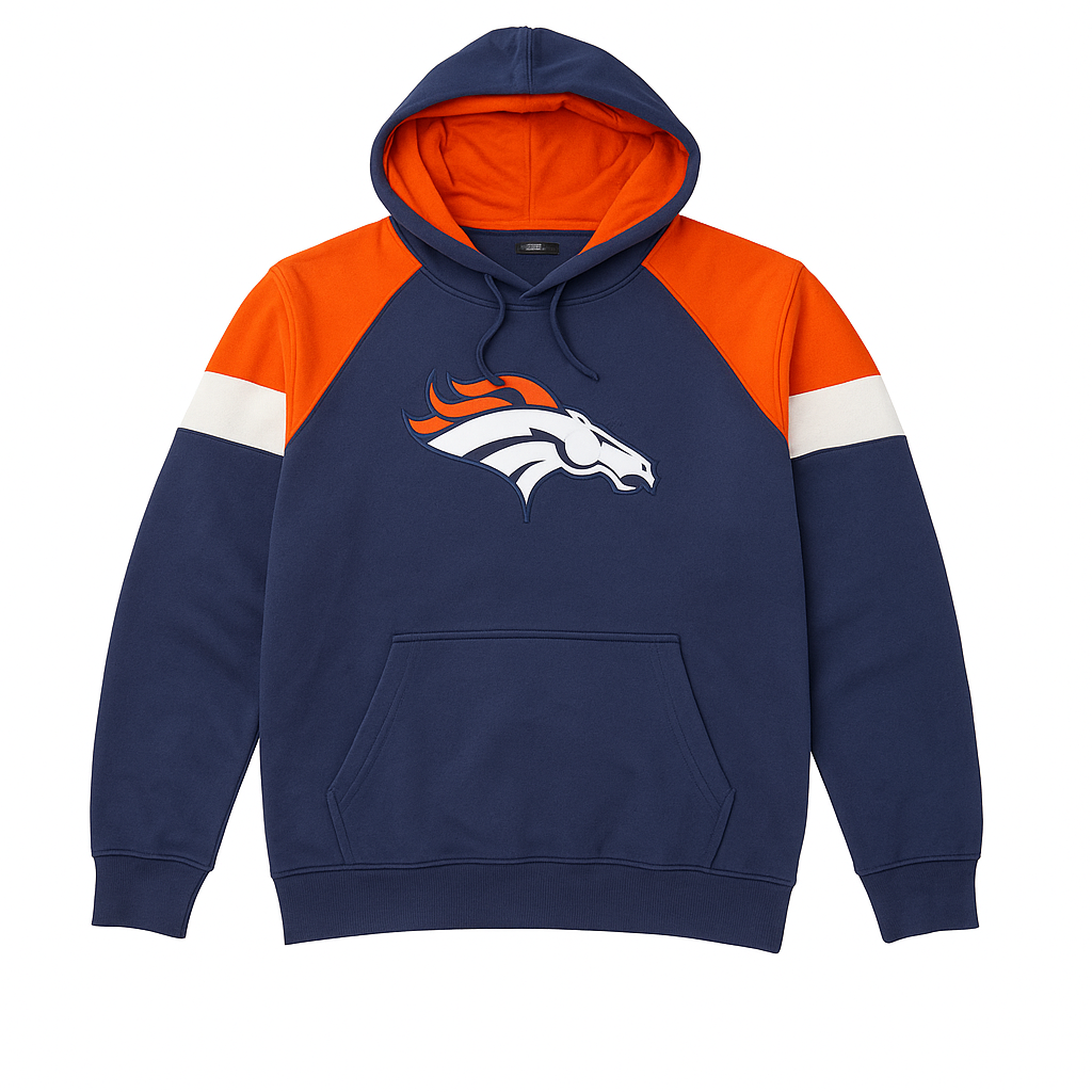 NFL Team Apparel Denver Broncos Hoodie