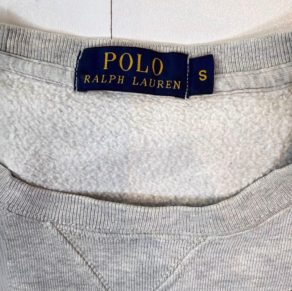 Polo Ralph Lauren grey crewneck sweatshirt
